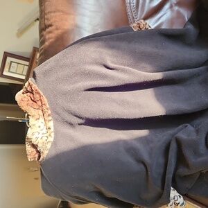 Le Mode Black Poncho ones size fits all